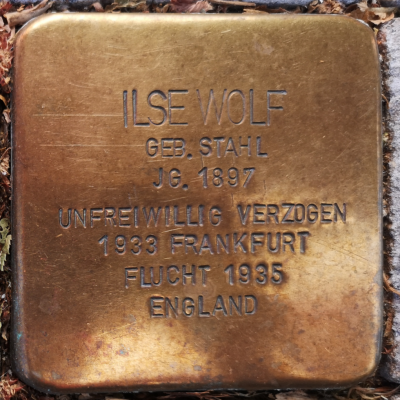 Stolperstein_Ilse_WOLF_in_Schlüchtern_vor_Haus_Fuldaer_Strasse_6
